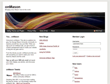 Tablet Screenshot of onmason.com