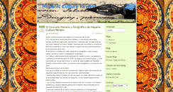 Desktop Screenshot of hispanicculturereview.onmason.com