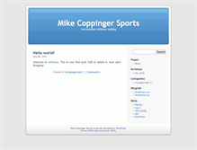 Tablet Screenshot of mikecoppinger.onmason.com
